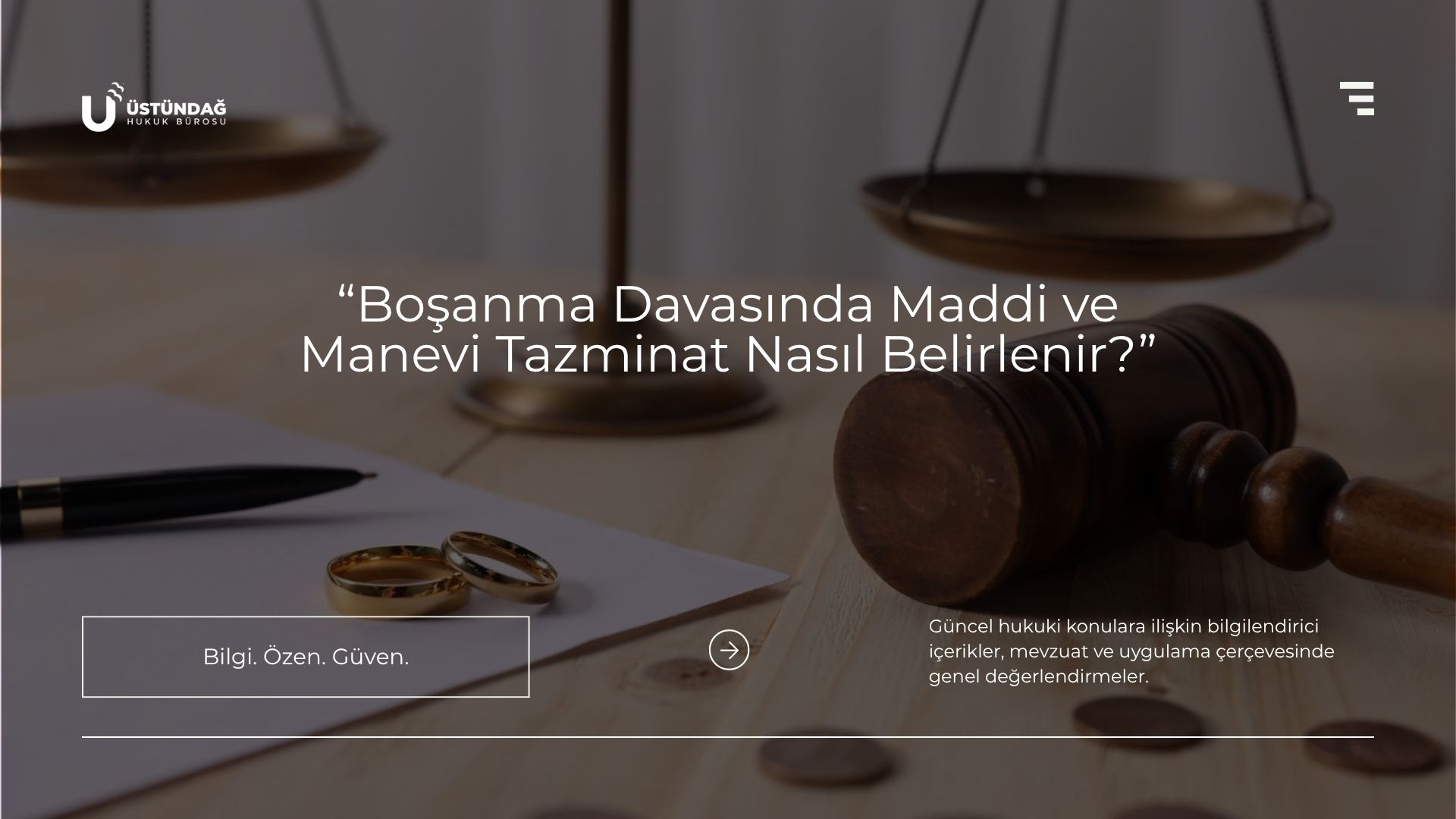 Boşanma Davasında Maddi ve Manevi Tazminat Nasıl Belirlenir? 
