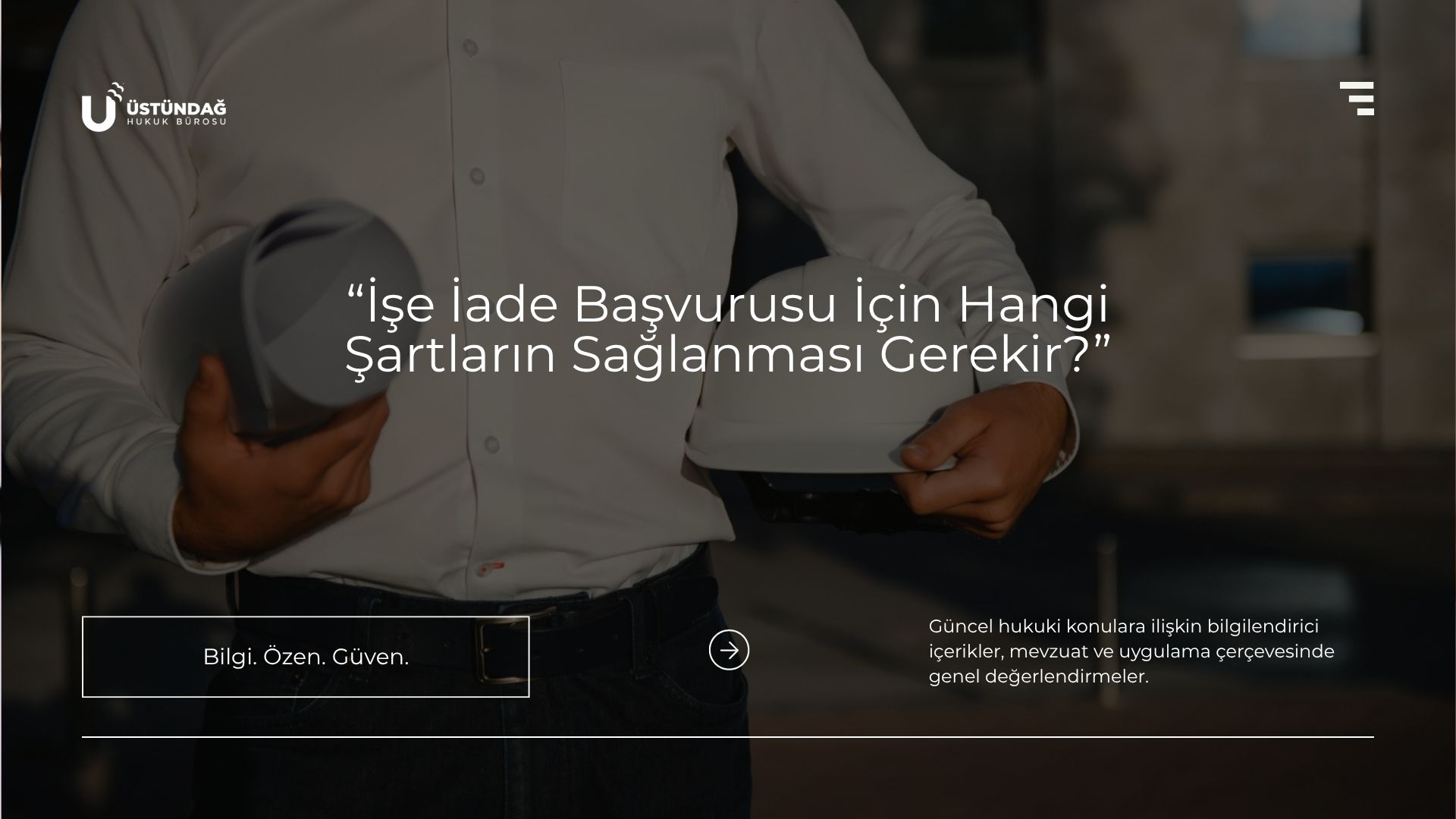 İşe İade Başvurusu İçin Hangi Şartların Sağlanması Gerekir?