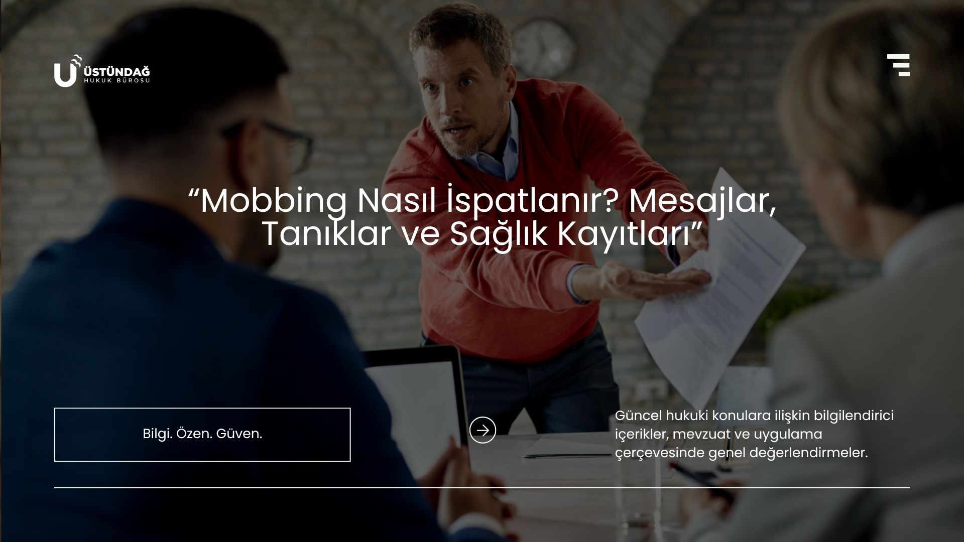 Mobbing Nasıl İspatlanır? Mesajlar, Tanıklar ve Sağlık Kayıtları